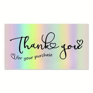 50 Thank You Cards